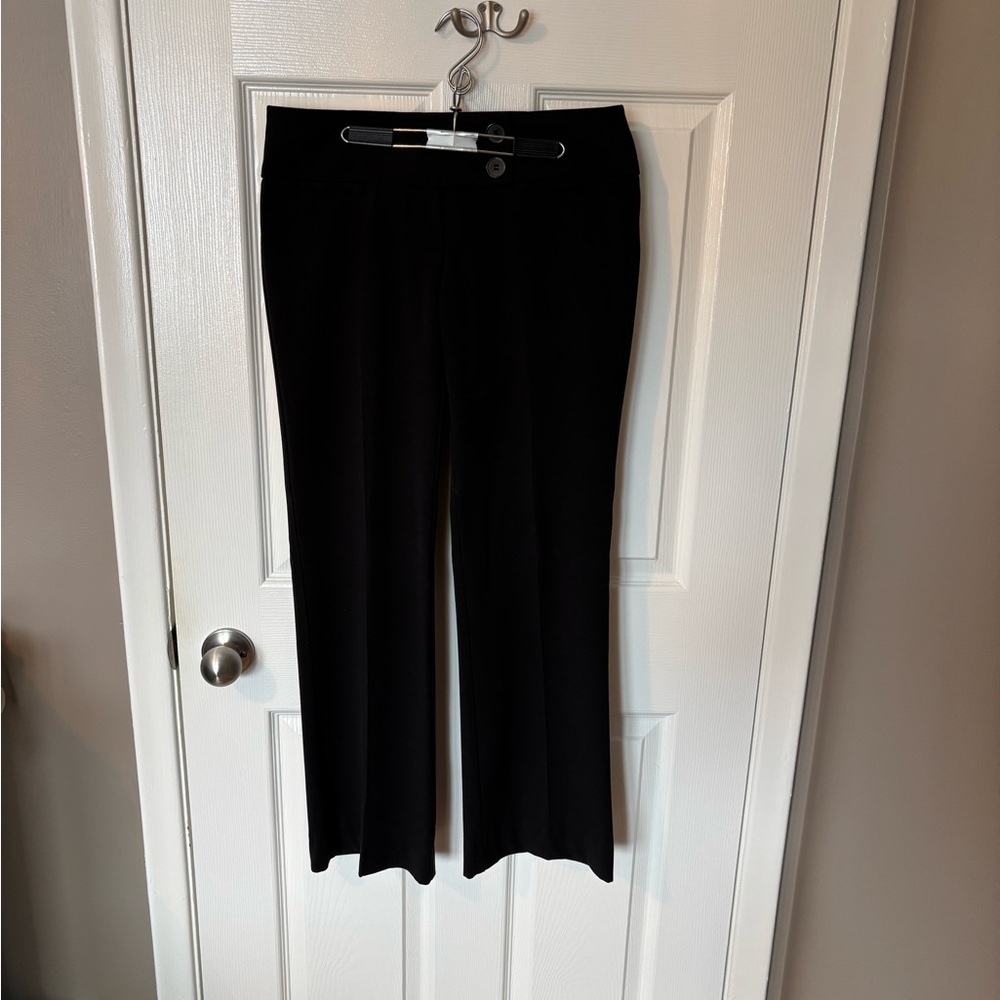 Dynamite Black Wide-Leg Dress Pants